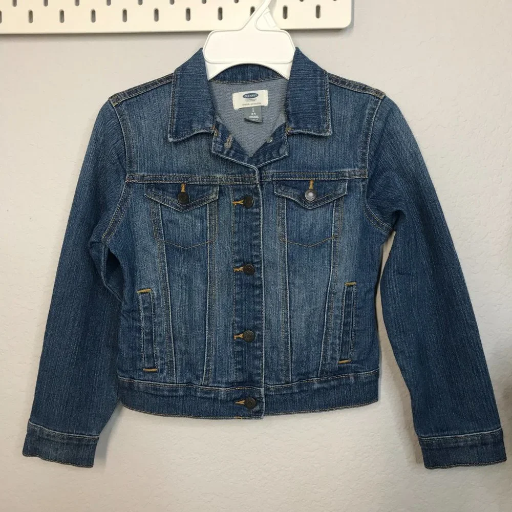 Old Navy Kids Denim Jacket | Blue | Small (6-7)
